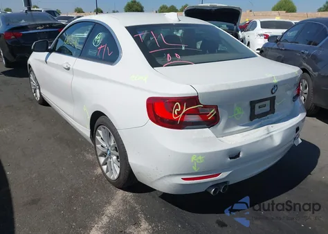 2014 BMW 228I from USA, damaged, VIN WBA1F5C50EVV98928